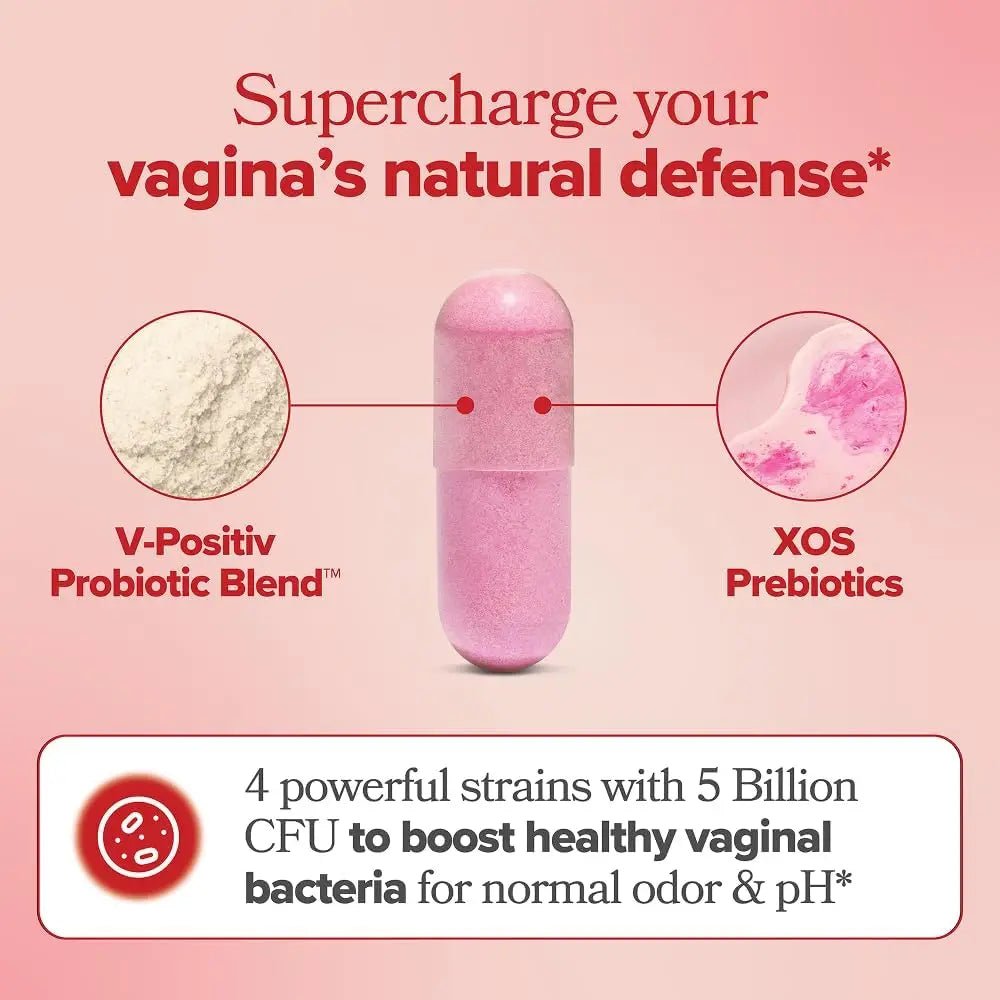 O Positiv Vaginal Probiotic for Women – 60 Vegan Capsules for pH Balance, Odor Control & Healthy Flora - sensationmarketsensationmarket200076261:200095939#Pack of 1O Positiv Vaginal Probiotic for Women – 60 Vegan Capsules for pH Balance, Odor Control & Healthy FloraPack of 1