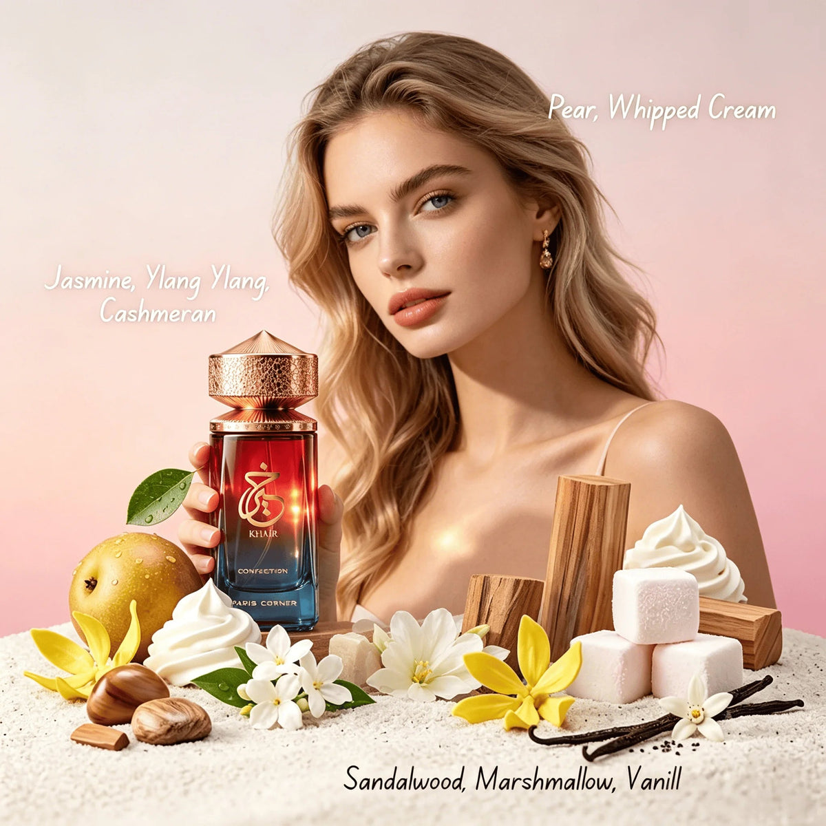 Paris Corner Khair Confection EDP 3.4 fl oz – Sweet Candy Perfume for Men & Women | Luscious Pear & Whipped Cream Gourmand Scent - sensationmarketsensationmarket200007763:201336106Paris Corner Khair Confection EDP 3.4 fl oz – Sweet Candy Perfume for Men & Women | Luscious Pear & Whipped Cream Gourmand ScentUnited States