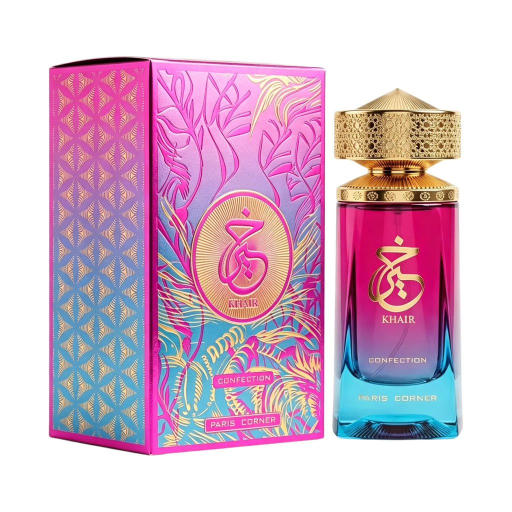 Paris Corner Khair Confection EDP 3.4 fl oz – Sweet Candy Perfume for Men & Women | Luscious Pear & Whipped Cream Gourmand Scent - sensationmarketsensationmarket200007763:201336106Paris Corner Khair Confection EDP 3.4 fl oz – Sweet Candy Perfume for Men & Women | Luscious Pear & Whipped Cream Gourmand ScentUnited States