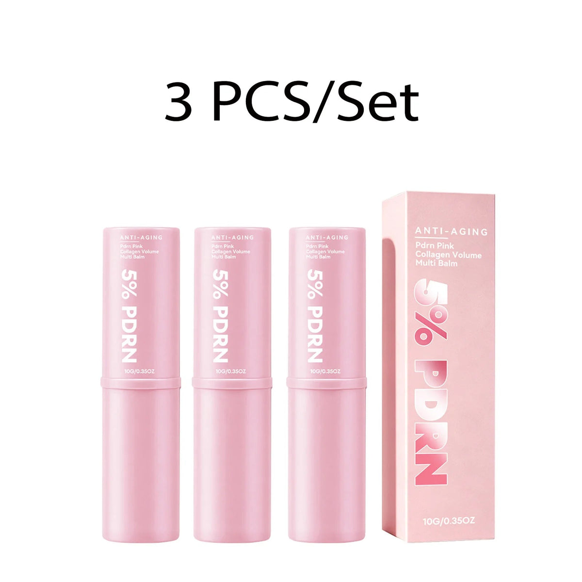 PDRN Collagen Multi Balm Stick 10g – Moisturizing, Soothing & Nourishing for Face, Neck & Lips | Plumping Portable Daily Skincare - sensationmarketsensationmarket14:366#3x 10gPDRN Collagen Multi Balm Stick 10g – Moisturizing, Soothing & Nourishing for Face, Neck & Lips | Plumping Portable Daily Skincare3x 10g