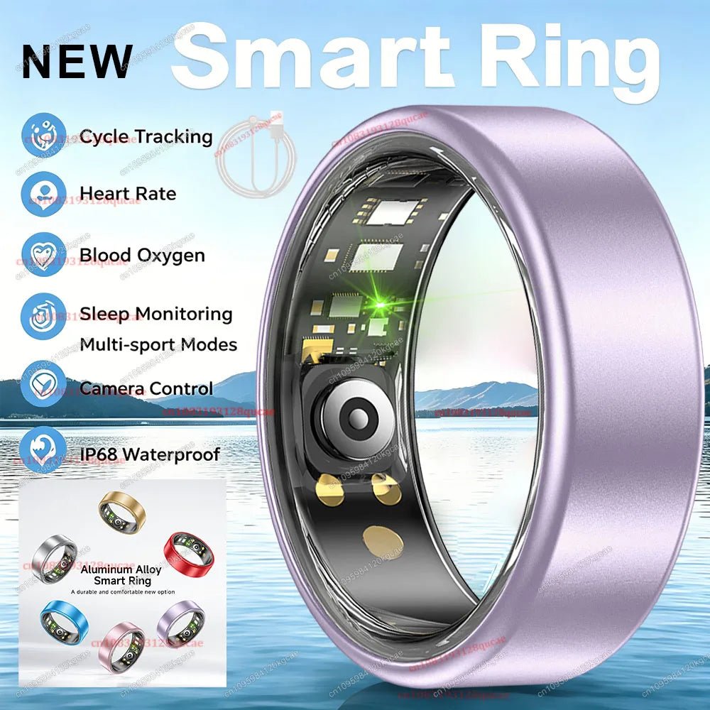 R10 Smart Ring with Charging Case – Heart Rate, Sleep & Health Monitoring, IP68 Waterproof & Multi-Sport Mode for Men & Women - sensationmarketsensationmarket14:366#Purple Cable;200000369:3434R10 Smart Ring with Charging Case – Heart Rate, Sleep & Health Monitoring, IP68 Waterproof & Multi-Sport Mode for Men & Women7Purple Cable