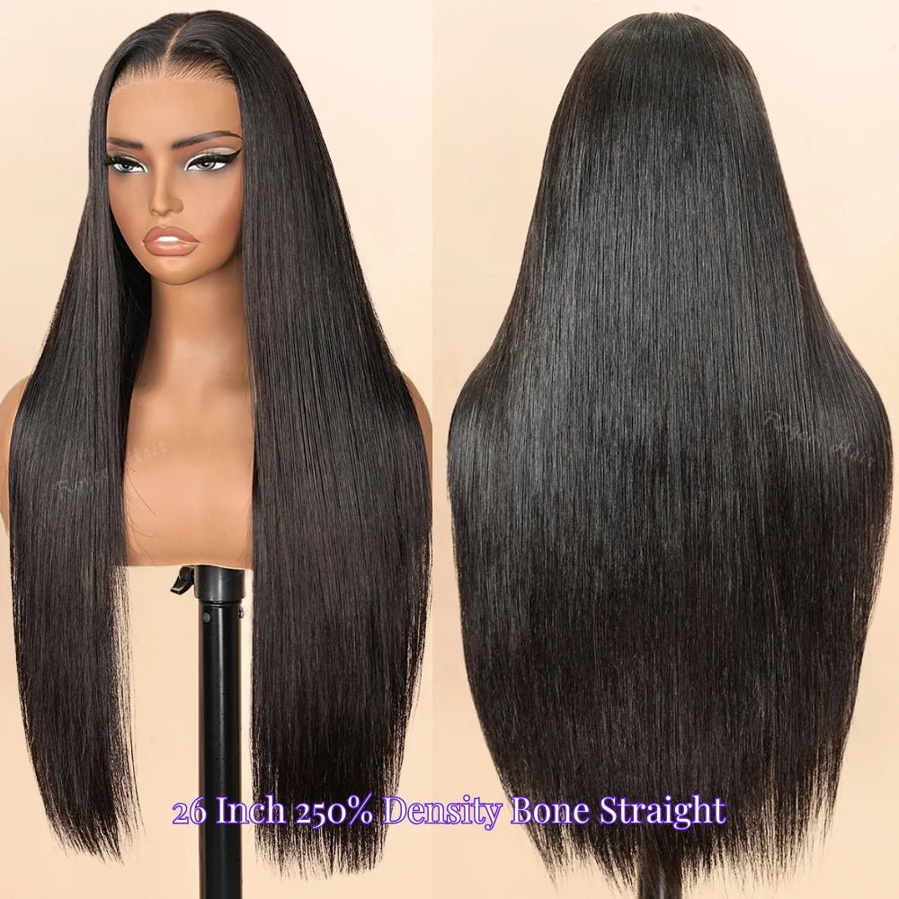 Raw Indian Hair HD Lace Front Wig – 100% Virgin Cuticle-Aligned Glueless Human Hair Wig for Black Women - sensationmarketsensationmarket191288010:-7#bone straight;191290947:-2#contact us to get 10''-38'' priceRaw Indian Hair HD Lace Front Wig – 100% Virgin Cuticle-Aligned Glueless Human Hair Wig for Black Womencontact us to get 10''-38'' pricebone straight