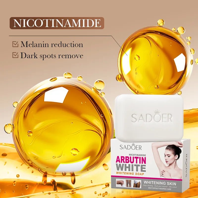 SADOER Niacinamide & Arbutin Brightening Facial Soap – Deep Cleansing, Moisturizing Face & Body Foam Cleanser - sensationmarketsensationmarket<none>SADOER Niacinamide & Arbutin Brightening Facial Soap – Deep Cleansing, Moisturizing Face & Body Foam Cleanser