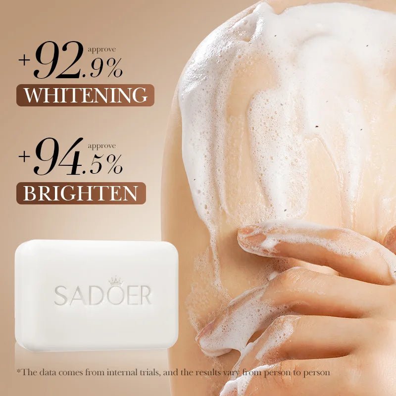SADOER Niacinamide & Arbutin Brightening Facial Soap – Deep Cleansing, Moisturizing Face & Body Foam Cleanser - sensationmarketsensationmarket<none>SADOER Niacinamide & Arbutin Brightening Facial Soap – Deep Cleansing, Moisturizing Face & Body Foam Cleanser