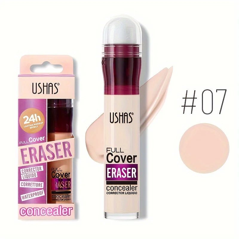 Sponge-Tip Concealer & Liquid Foundation – Full Coverage for Dark Circles, Acne, Freckles & Pigmentation | Long-Lasting Moisturizing Formula - sensationmarketsensationmarket200001176:200006154#07Sponge-Tip Concealer & Liquid Foundation – Full Coverage for Dark Circles, Acne, Freckles & Pigmentation | Long-Lasting Moisturizing Formula07