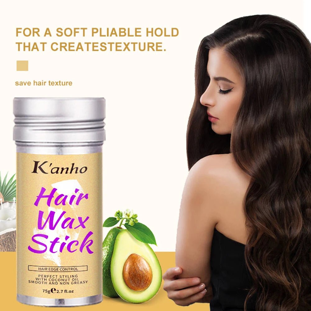 Styling Wax Stick 75g – Strong Hold, Natural Nourishing & Non-Greasy Hair Wax for Dry & Frizzy Hair – Women & Men - sensationmarketsensationmarket14:29#1pcStyling Wax Stick 75g – Strong Hold, Natural Nourishing & Non-Greasy Hair Wax for Dry & Frizzy Hair – Women & Men1pc