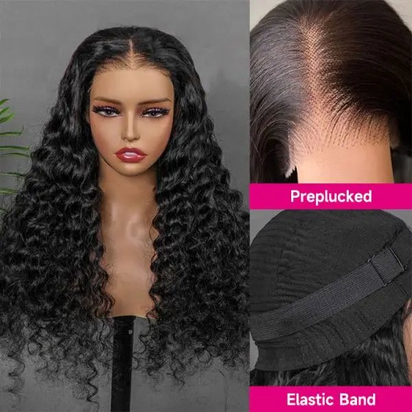 Wear & Go Glueless 13x6 HD Lace Front Wig – Indian Cuticle Aligned Human Hair for Black Women | Invisible Lace, Zero Glue - sensationmarketsensationmarket191284209:569414730#Loose Deep Wave;191288010:3327837#Black;191290947:25118816#4 Inches;211092054:-4#13x6glulessWear & Go Glueless 13x6 HD Lace Front Wig – Indian Cuticle Aligned Human Hair for Black Women | Invisible Lace, Zero Glue4 Inches|13x6glulessBlackLoose Deep Wave
