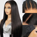 Wear & Go Glueless 13x6 HD Lace Front Wig – Indian Cuticle Aligned Human Hair for Black Women | Invisible Lace, Zero Glue - sensationmarketsensationmarket191284209:13815387#Straight;191288010:3327837#Black;191290947:25118816#4 Inches;211092054:-4#13x6glulessWear & Go Glueless 13x6 HD Lace Front Wig – Indian Cuticle Aligned Human Hair for Black Women | Invisible Lace, Zero Glue4 Inches|13x6glulessBlackStraight