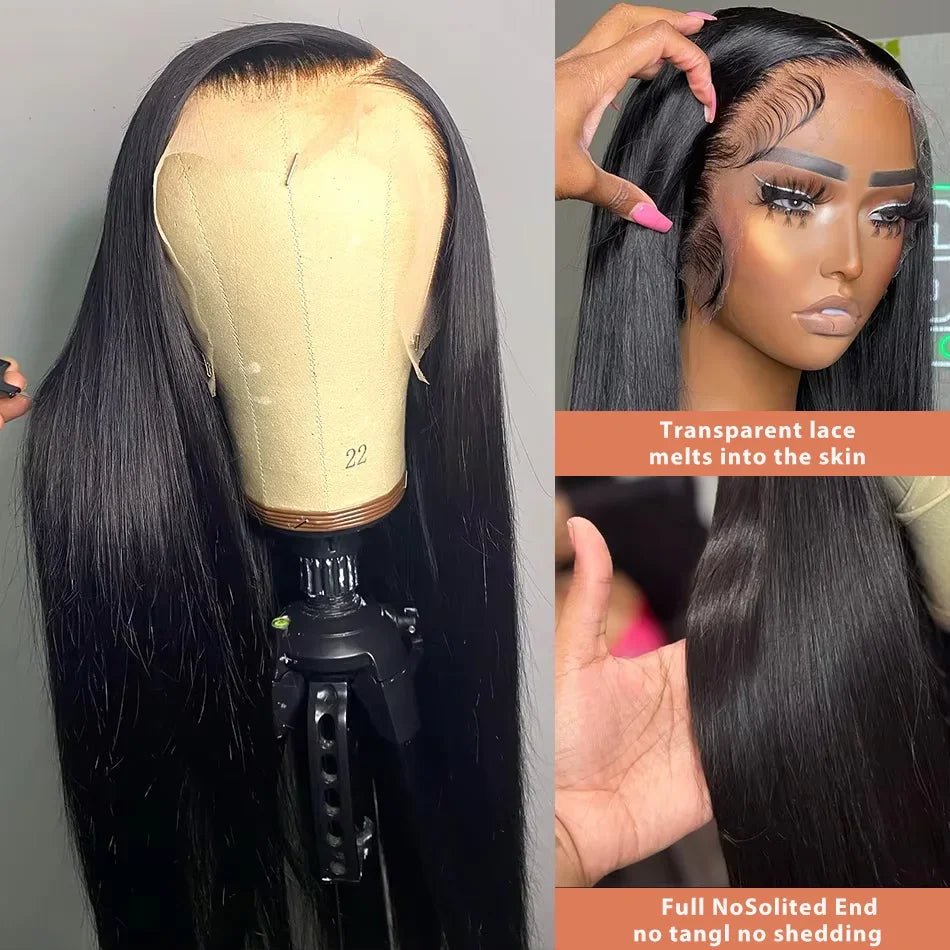 Wear & Go Glueless 13x6 HD Lace Front Wig – Indian Cuticle Aligned Human Hair for Black Women | Invisible Lace, Zero Glue - sensationmarketsensationmarket191284209:13815387#Straight;191288010:3327837#Black;191290947:25118816#4 Inches;211092054:-4#13x6glulessWear & Go Glueless 13x6 HD Lace Front Wig – Indian Cuticle Aligned Human Hair for Black Women | Invisible Lace, Zero Glue4 Inches|13x6glulessBlackStraight