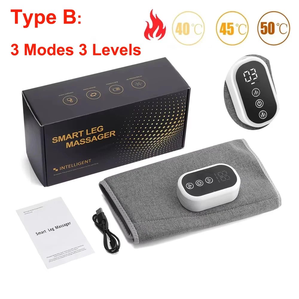 Wireless 360° Calf & Leg Massager – 3-Level Hot Compress & Airbag Compression for Muscle Relief, Foot Relaxation & Blood Circulation - sensationmarketsensationmarket14:10#Type B;200007763:201336100Wireless 360° Calf & Leg Massager – 3-Level Hot Compress & Airbag Compression for Muscle Relief, Foot Relaxation & Blood CirculationChina MainlandType B